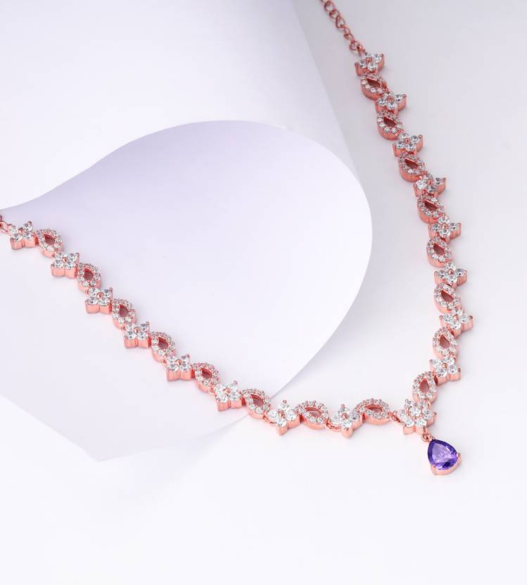 Luxe Rose Gold Bridal Drop
