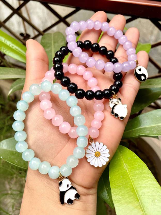 Lumina Glass Bead Bracelet